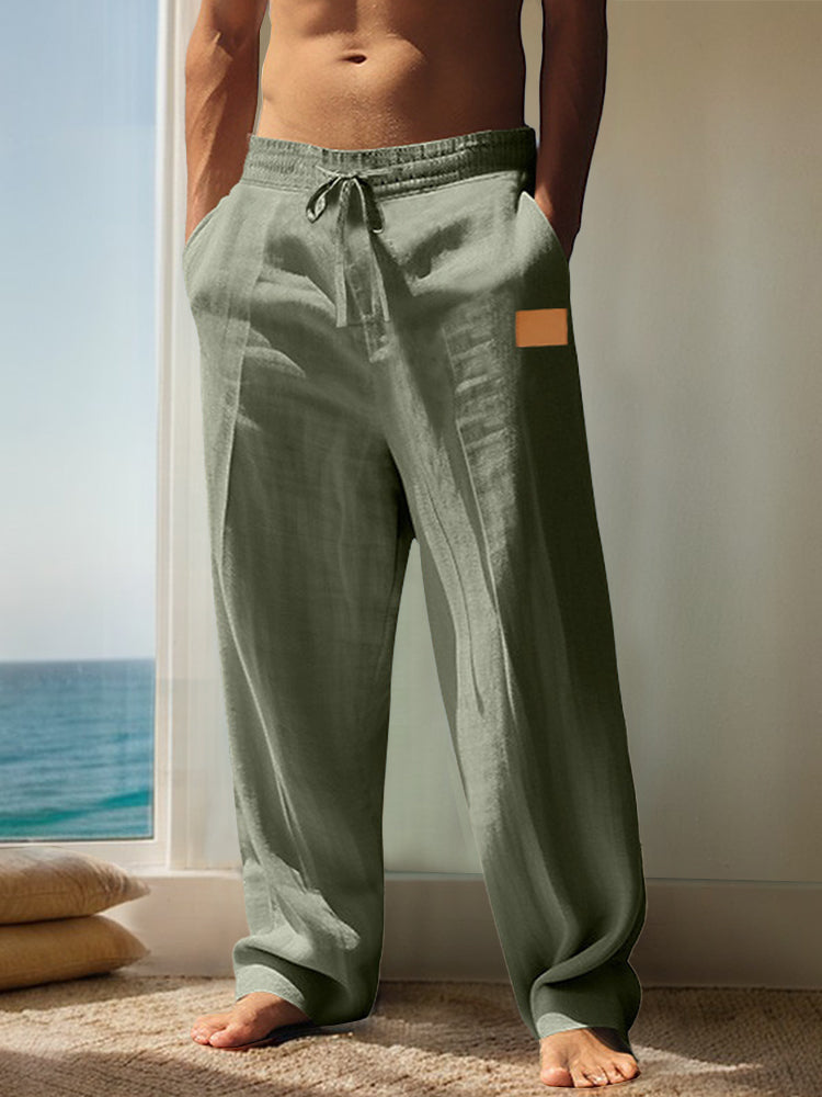 Pantalón de algodón transpirable