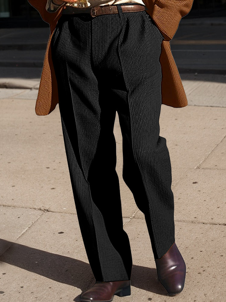 Pantalón de vestir recto elegante
