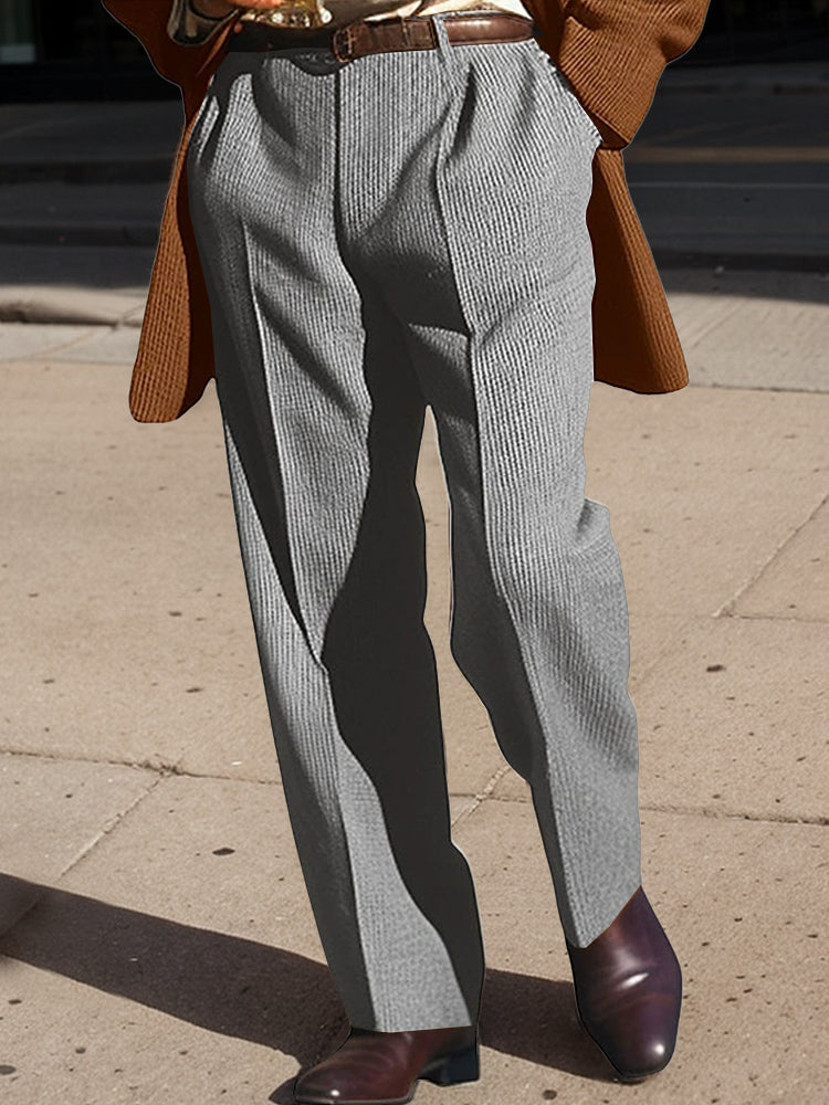 Pantalón de vestir recto elegante