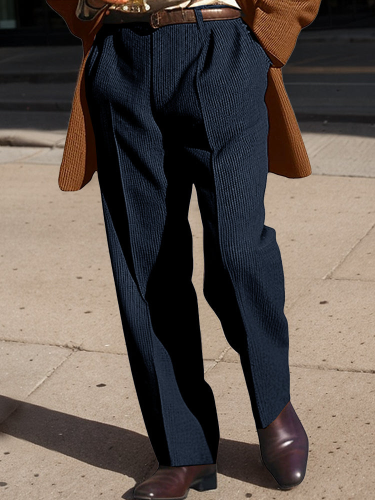 Pantalón de vestir recto elegante