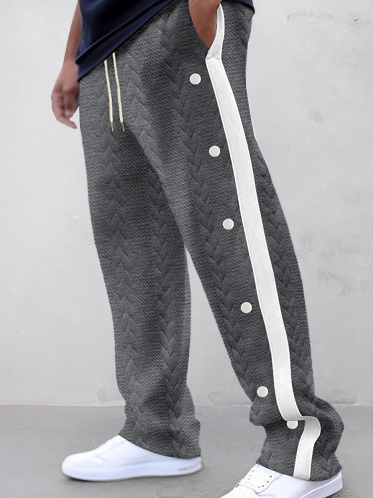 Pantalón texturizado de jacquard