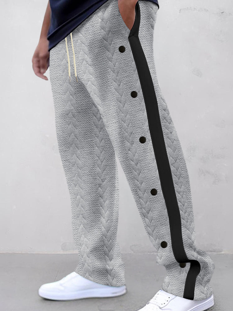 Pantalón texturizado de jacquard