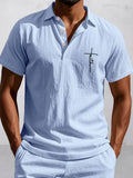 Camisa sencilla de algodón 100% para el día a día