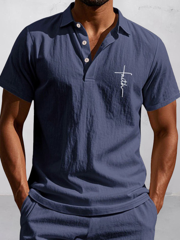 Camisa sencilla de algodón 100% para el día a día