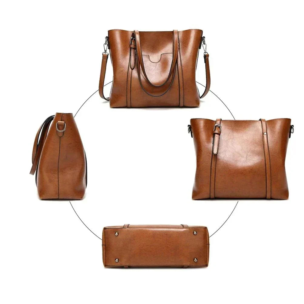 Bolso de piel Glamour