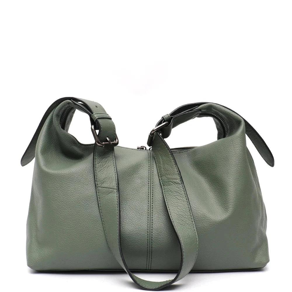 Bolso bandolera de piel Agatha