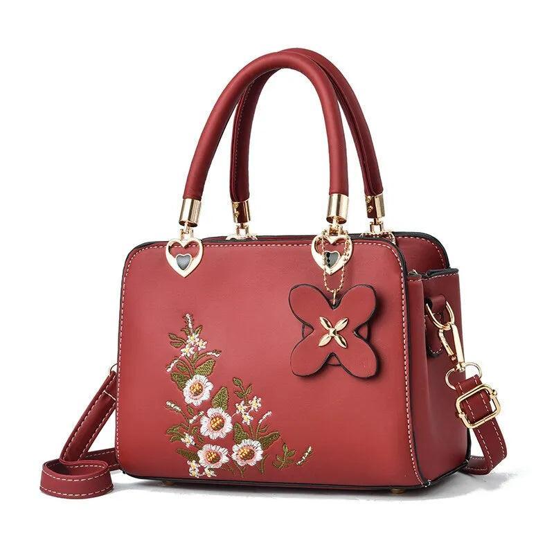 Bolso de piel Floraris