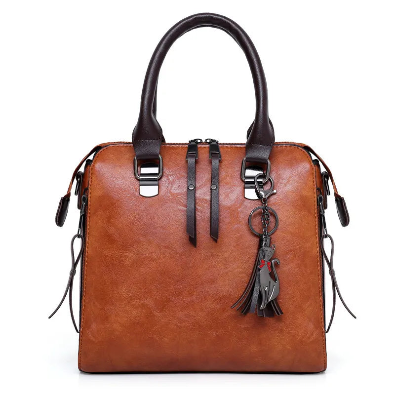 Kit premium de piel: bolso, cartera y clutch