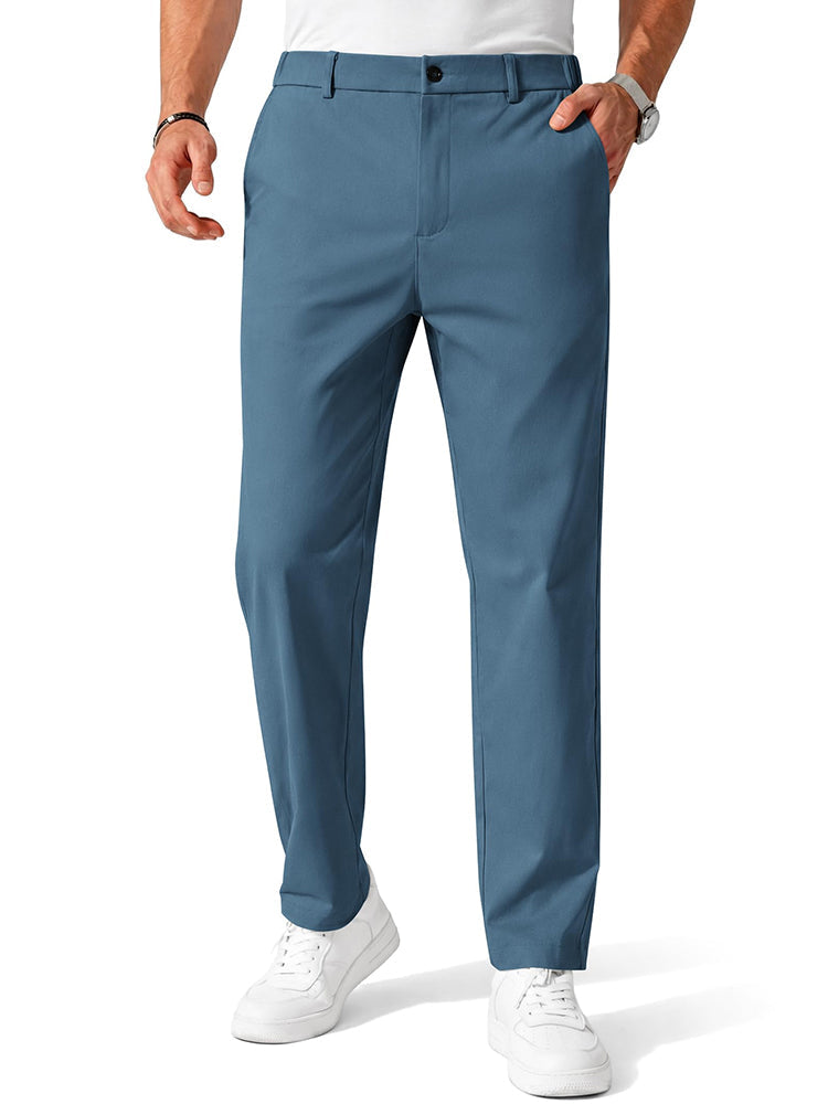 Pantalón chino elástico business casual