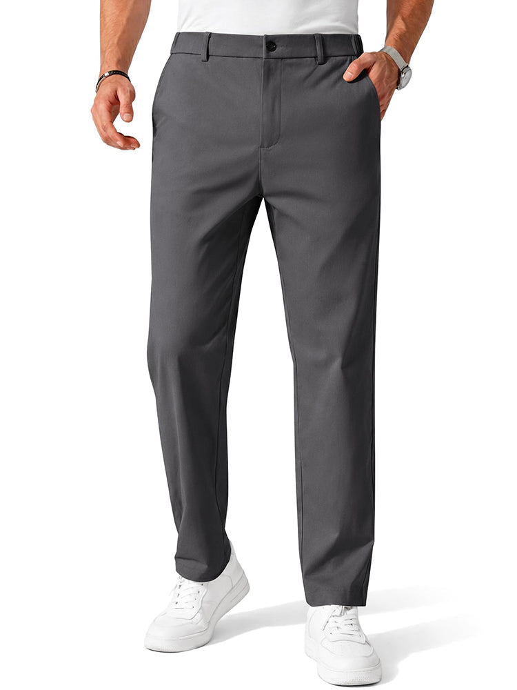Pantalón chino elástico business casual