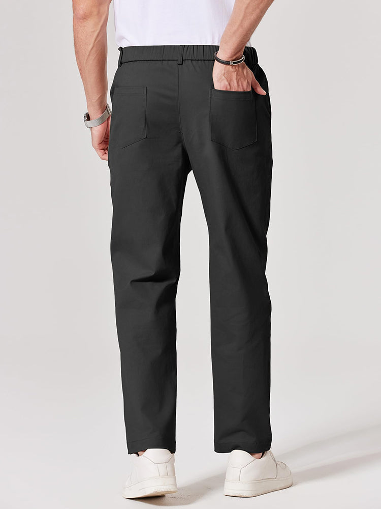 Pantalón chino elástico business casual