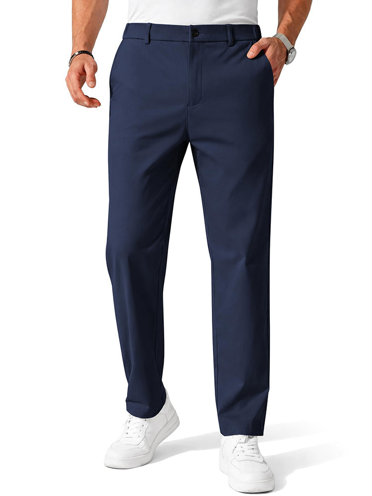 Pantalón chino elástico business casual