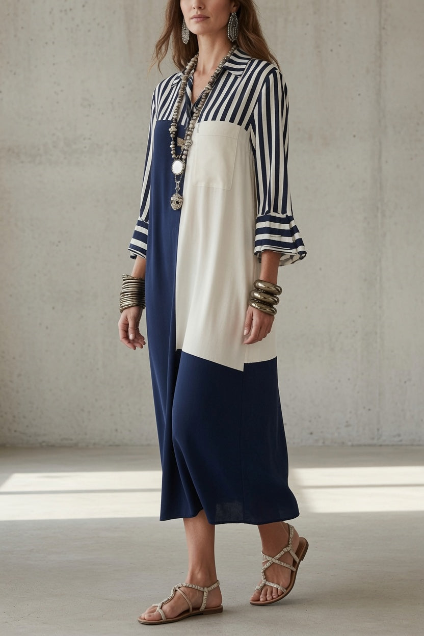 Vestido midi Claire de estilo atemporal