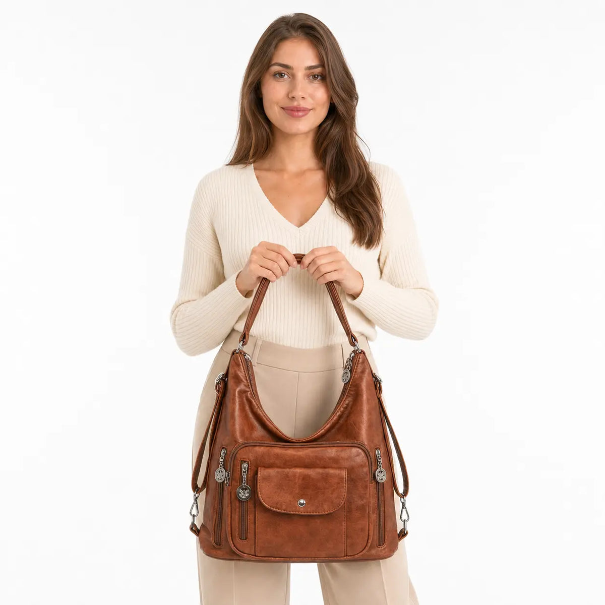 Mochila de piel Lim
