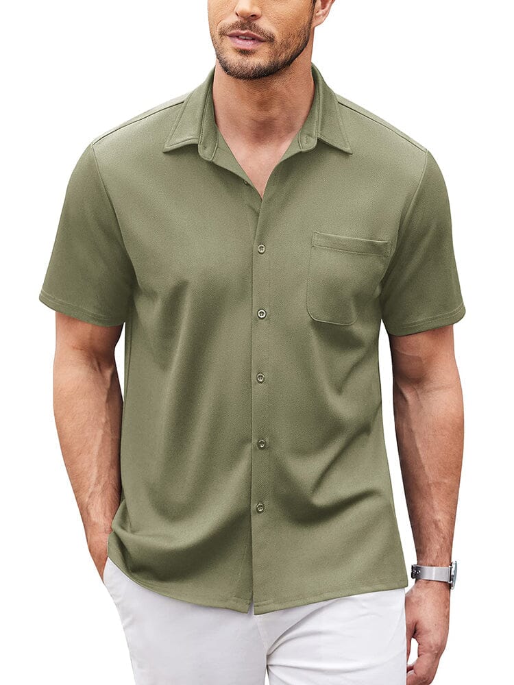Camisa de botones casual de corte regular