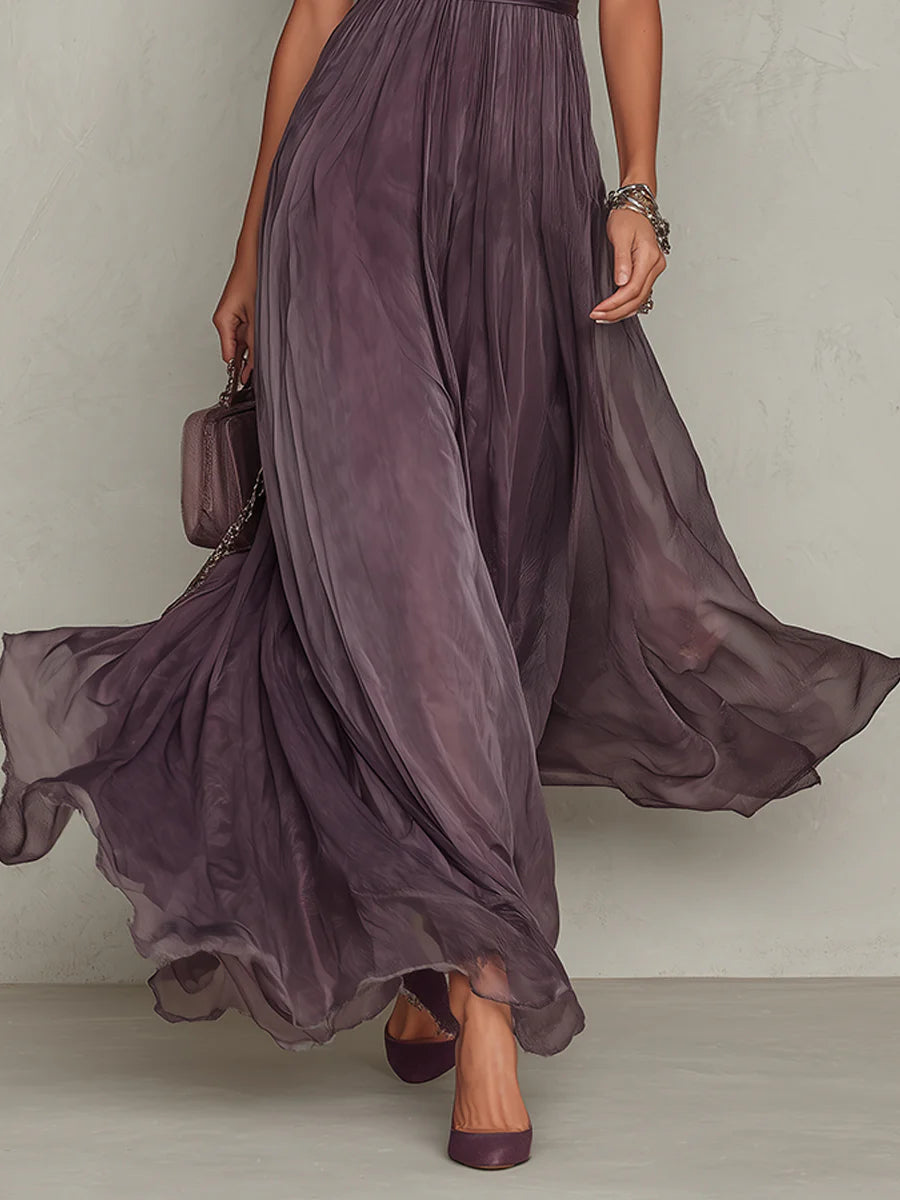 Vestido midi Katherine fluido