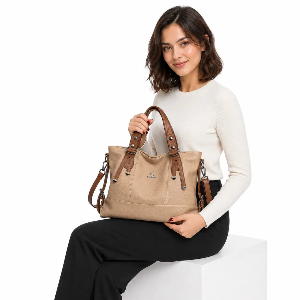 Bolso de piel Anne Country