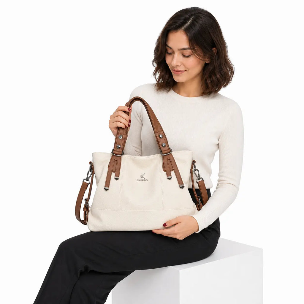 Bolso de piel Anne Country