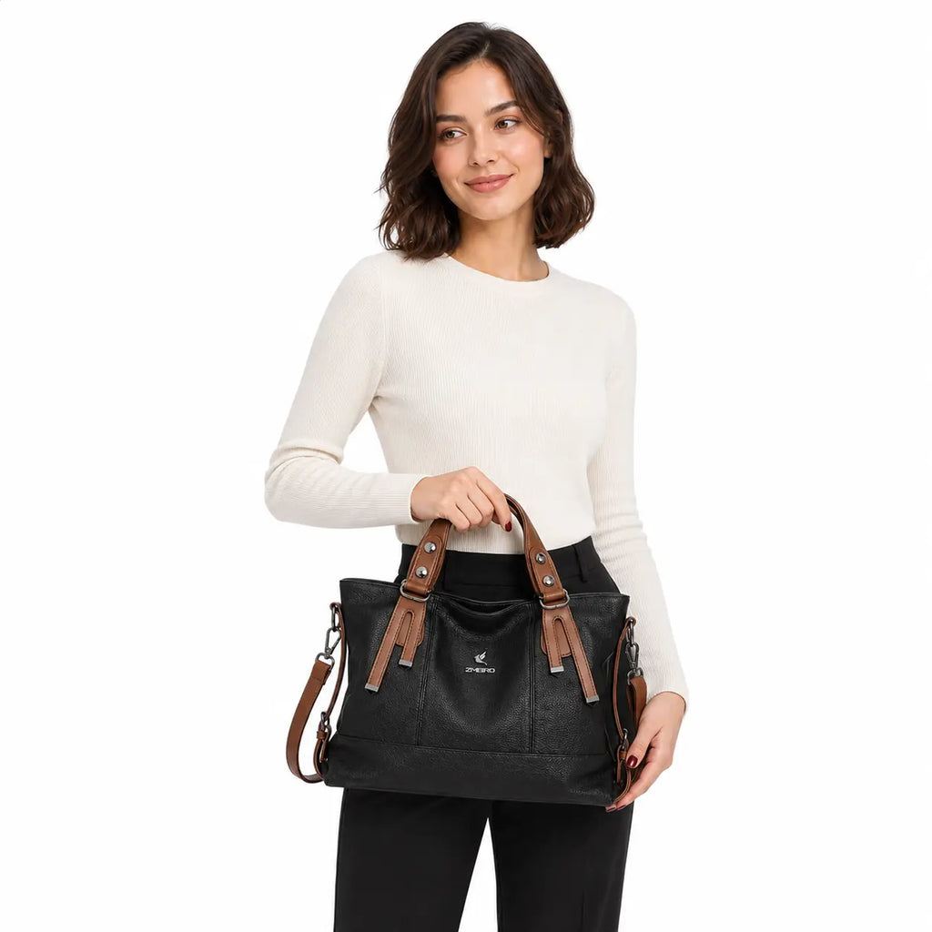 Bolso de piel Anne Country