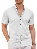 Camisa suave antiarrugas casual
