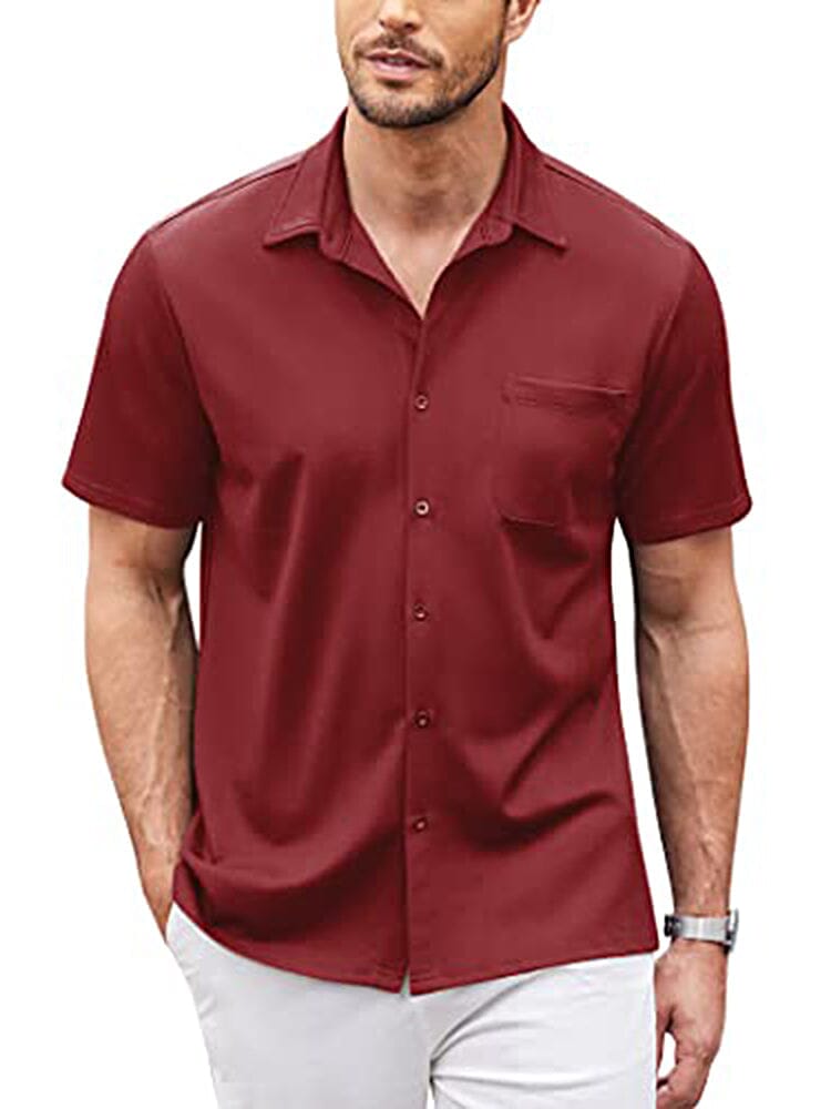 Camisa de botones casual de corte regular