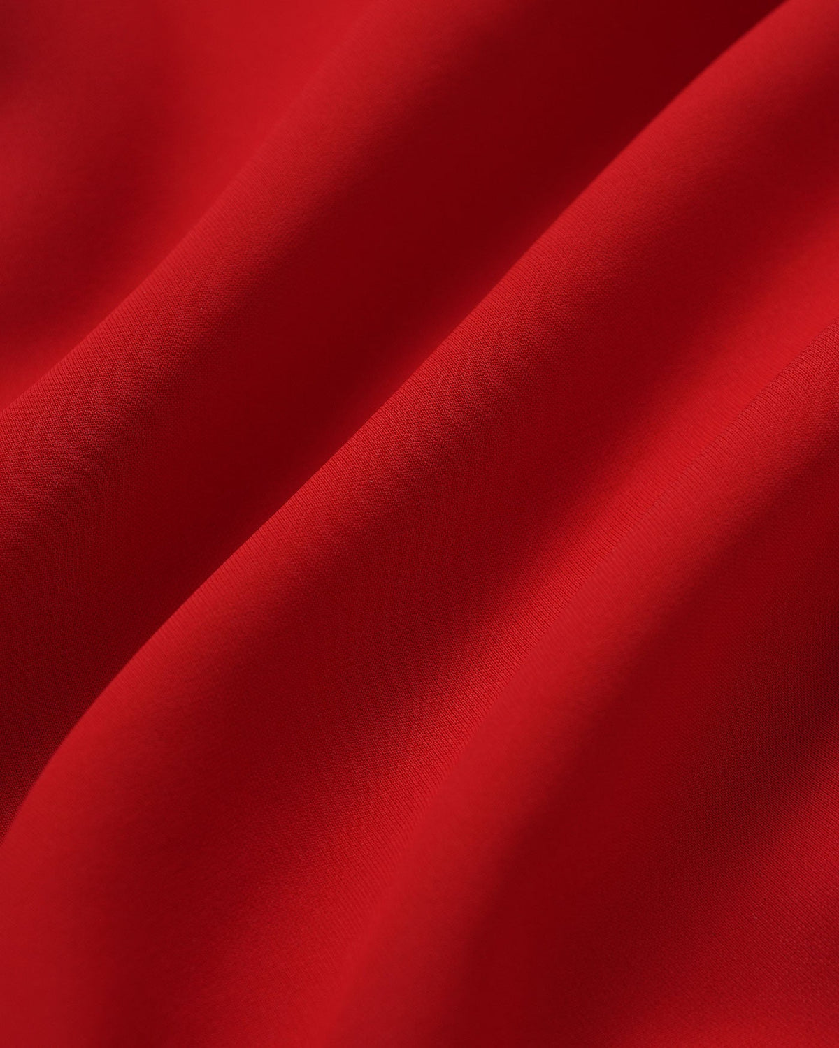 Vestido corto rojo fruncido